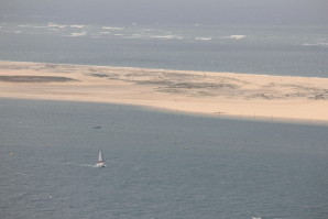 Le bassin d'arcachon vu de la dune du pilat