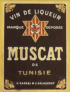 Vin de liqueur de Tunisie