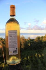 Tahiti et vin d'ananas
